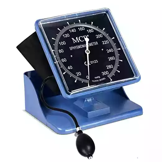 MCP Desktop Blood Pressure Monitor Clock (Green)